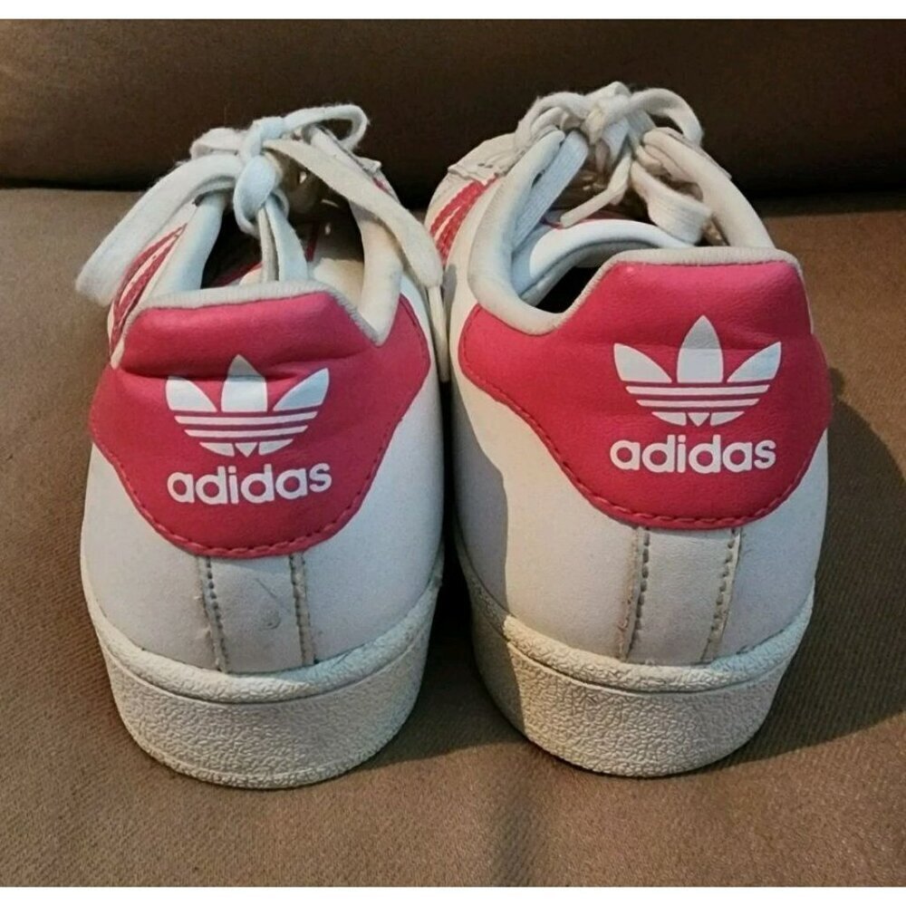 Adidas Superstar J Kids Casual Sneaker Size 6 CG6608 Pink White - Picture 4 of 8
